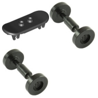 Lego skateboard, černá (42511c01 BLACK)